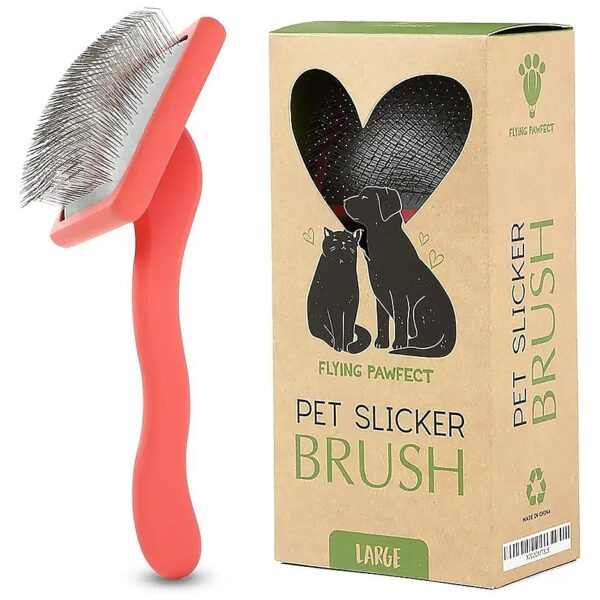 Premium Quality Pet Slicker Brush With Stainless Steel Pins