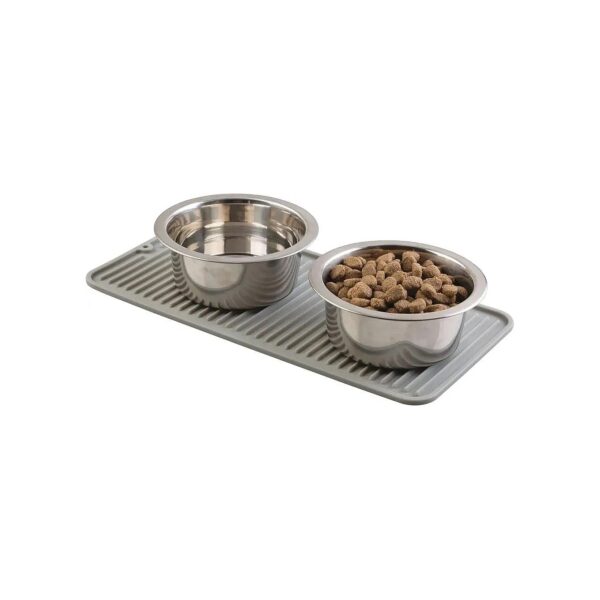 Premium Quality Silicone Pet Food and Water Bowl Feeding Mat for Dogs and Cats