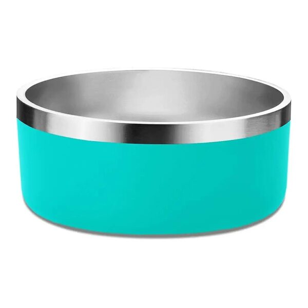 Premium Stainless Steel Dog Water Feeder Food Bowl for Medium Dogs, Rust-Resistant