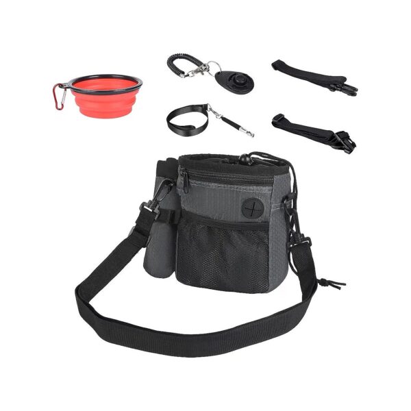 Premium Training Bag for Dog Walking with Adjustable Belt and Multiple Wearing Options