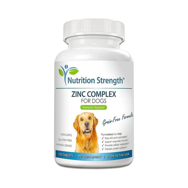 Premium Zinc Tablets for Dogs Promote Normal Growth and Balanced Immune Function