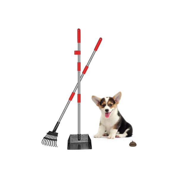 Premium-Quality Dog Pooper Scooper for Pet Waste Management and Yard Cleaning