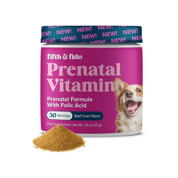 Prenatal Vitamins for Pregnant Dogs with Natural Ingredients