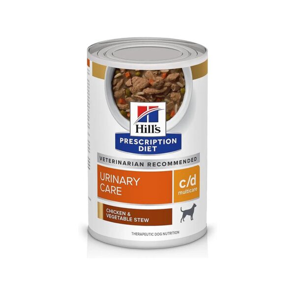 Prescription Urinary Care Wet Dog Food for Adult Dogs with Chicken and Vegetable Flavor