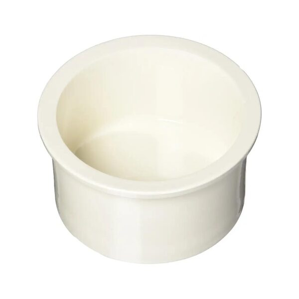 Prevue Compatible Ceramic Bowl Replacement Cups 4 Count White for Small Animal Care