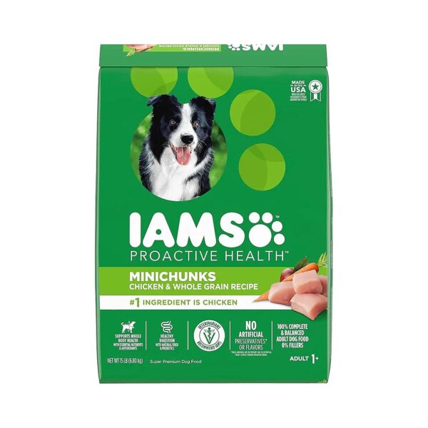 Proactive Adult Dog Food with Real Chicken, Whole Grains, and Antioxidants for Immunity