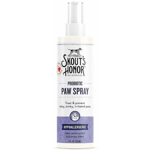 Probiotic Paw Spray for Healthy Skin and Itch Relief