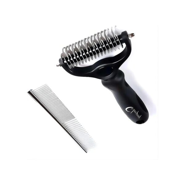 Professional Cat Hair Removal Brush Dog Hair Removal Tool for Coarse or Fine Hair Black