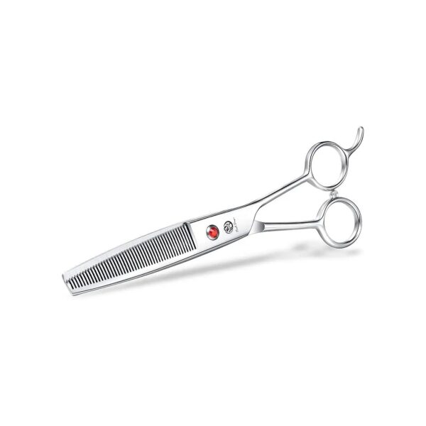 Professional Grade 46 Tooth Pet Grooming Scissors for Thinning and Blending Pet Hair