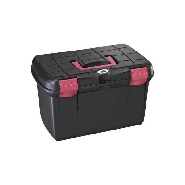 Professional Grade Black Fuschia Grooming Box with Large Capacity