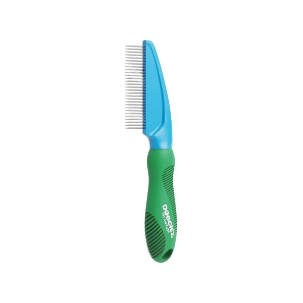 Professional Grade Rotating Comb for Dematting and Detangling Dog and Cat Hair