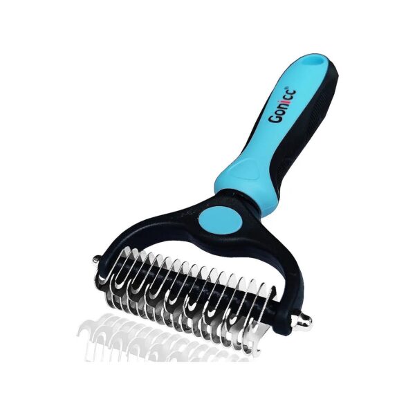 Professional Long Haired Pet Brush for Shedding and Dematting