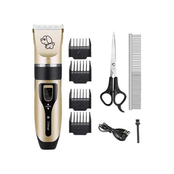 Professional Pet Grooming Clippers for Cats and Dogs with USB Charging