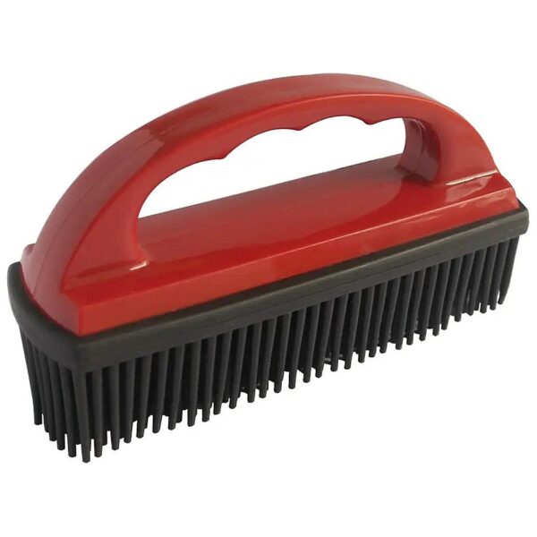 Professional Rubber Lint Brush for Pet Hair Removal from Carpets and Upholstery