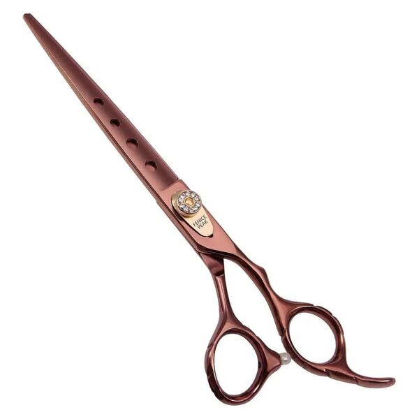 Professional Stainless Steel Dog Grooming Scissors for Pet Hair Cutting and Trimming