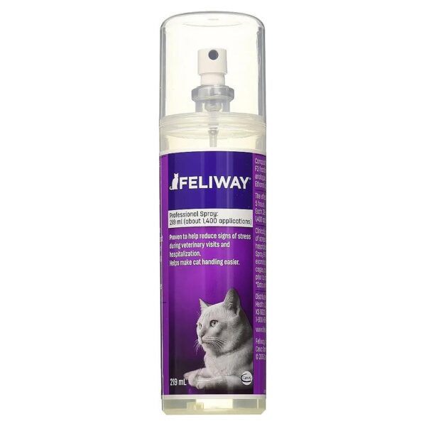 Professional Strength Feline Spray for Large Multi-Cat Households and Easy Travel