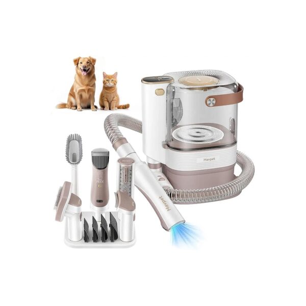 Professional-Grade Pet Grooming Kit with 6 Essential Tools for Dogs and Cats