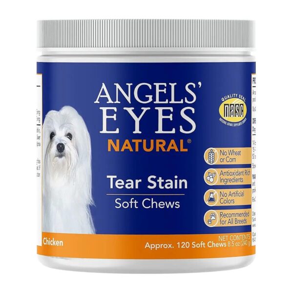 Proprietary Formula Tear Stain Prevention Soft Chews for Dogs Chicken Flavor