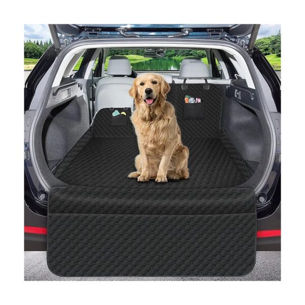 Protective Pet Cargo Liner for SUVs with Multi-Layer Fabric and Enlarged Non-Slip Backing