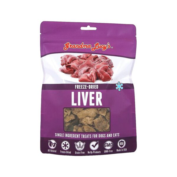 Protein Rich Freeze-Dried Chicken Liver Treats for Dogs and Cats