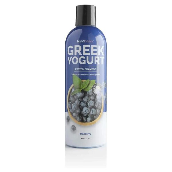 Protein Rich Greek Yogurt Shampoo for Dry Itchy Skin and Coats