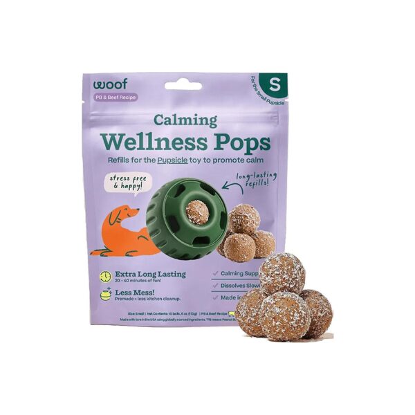 Proven Calming Solutions for Dogs - 10 Pack of Long-Lasting Pops with Magnesium