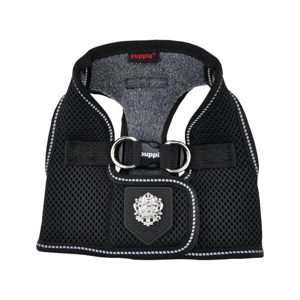 Puppia Thermal Vest Harness in X-Large Black Size