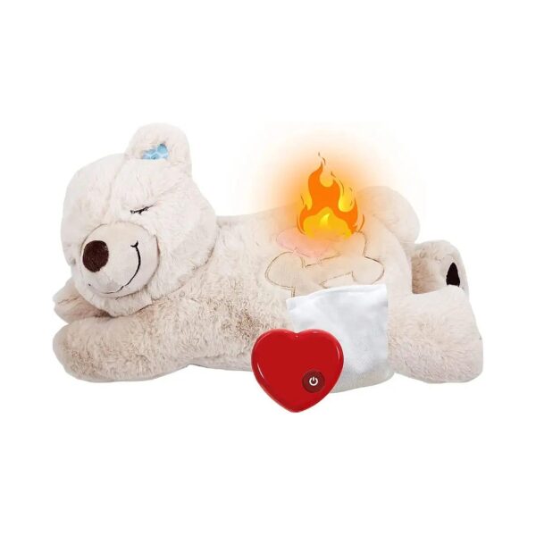 Puppy Soothing Heartbeat Toy for Crate Training, Emotional Support, and Sleep Aid