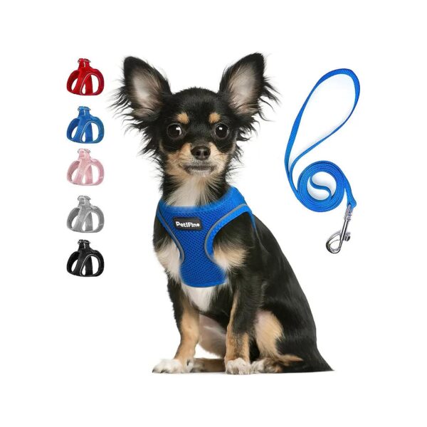 Puppy XS Dog Step In Vest Harness with Reflective Air Mesh for Safety