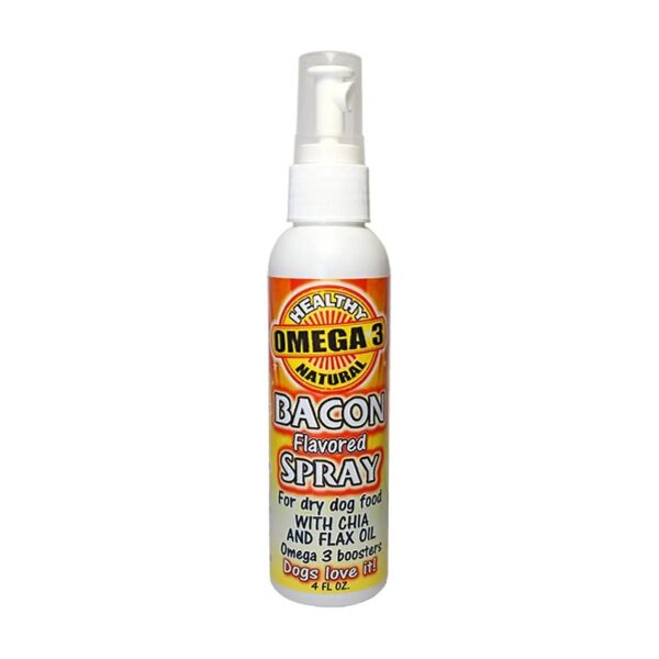 Pure Bacon Scented Spray for Dry Dog Food No Preservatives