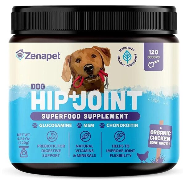 Pure Potent Joint Pain Relief Supplement for Dogs with Natural Ingredients