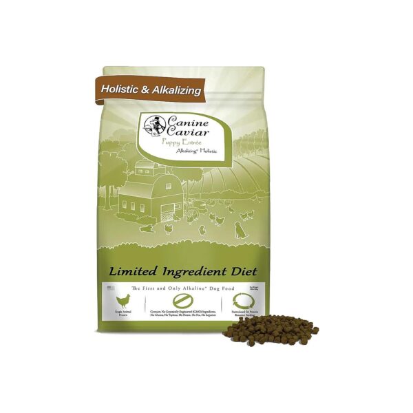 Pure and Natural Puppy Food with Chicken and Split Peas for a Happy and Healthy Puppy