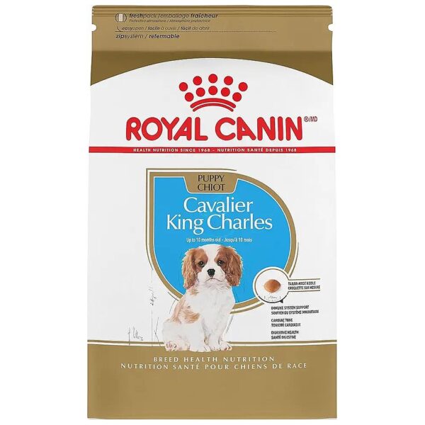 Purebred Cavalier King Charles Puppy Food with High-Quality Protein and Healthy Fats