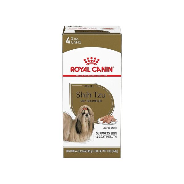 Purebred Shih Tzu Adult Wet Dog Food with Skin Support and Heart Health Formula