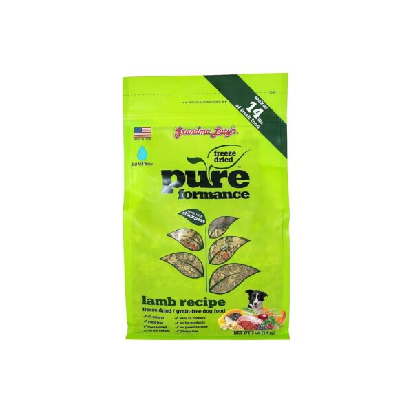 Pureformance Grain-Free Lamb Dog Food with Fruits and Vegetables