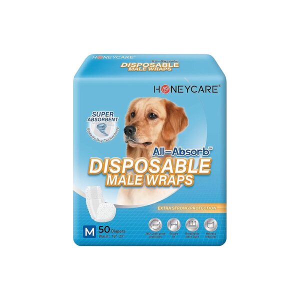 Quick Absorbent Male Dog Wraps for Mess-Free Cleanup