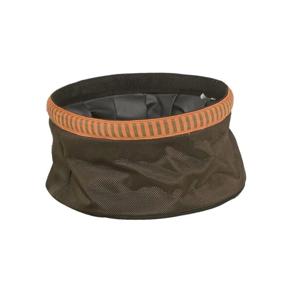 Quick Quack Brown Dog Bowl for Mess-Free Feeding and Traveling Convenience