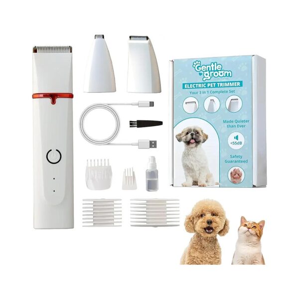 Quiet and Efficient Dog Paw Trimmers for Small Dogs and Cats