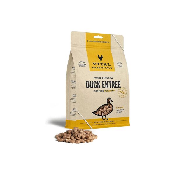 Raw Duck Freeze Dried Dog Food for Peak Vitality and Nutrient-Rich Meals