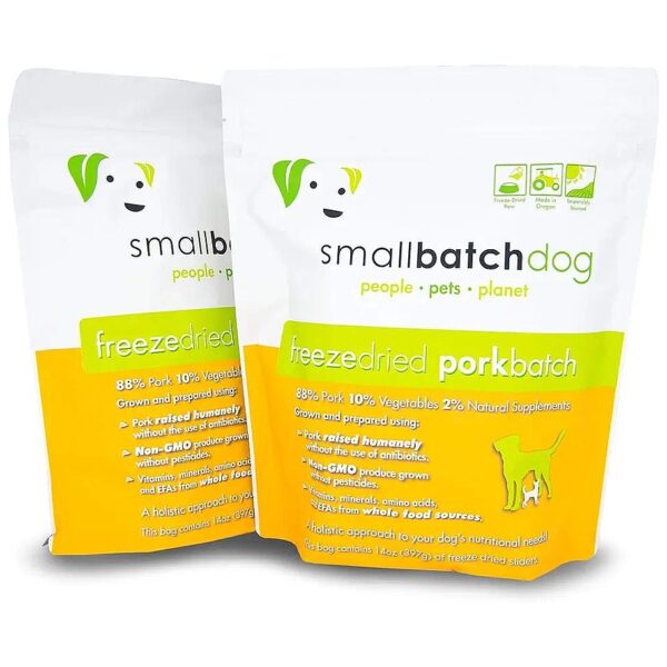 Raw Food Diet for Dogs with Organic Pork 2-Pack