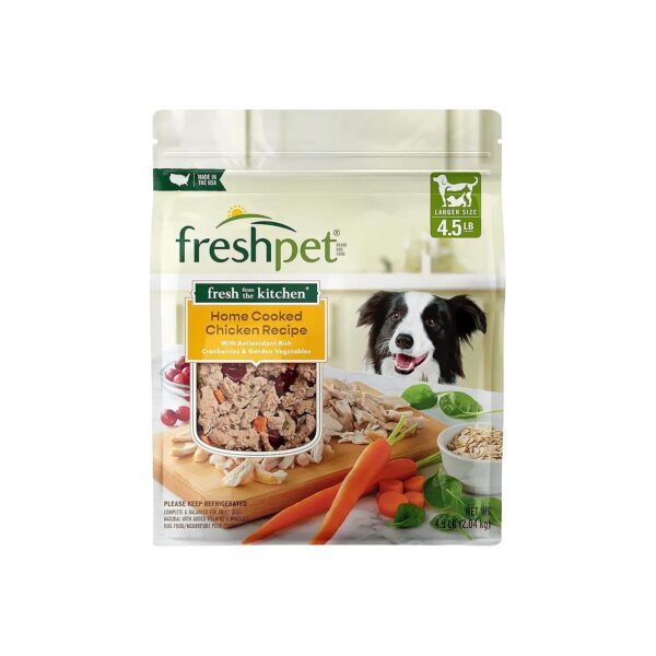 Real Kitchen Ingredients Wet Dog Food with US Farm Raised Chicken and No Preservatives