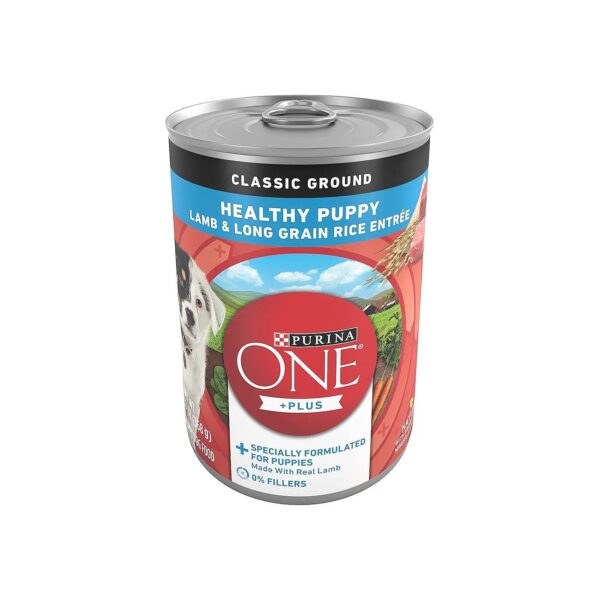 Real Lamb and Long Grain Rice Puppy Wet Food Recipe with Antioxidants