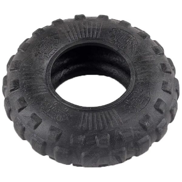 Real Tire Inspired Rubber Dog Toy for Small and Medium Size Dog