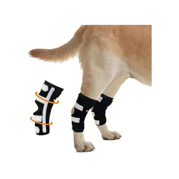 Rear Leg Supportive Braces for Dogs with Injuries, Sprains, Arthritis, and ACL