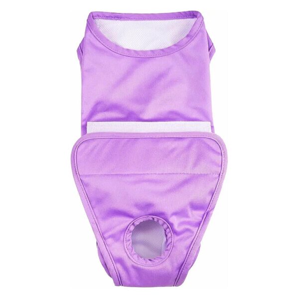 Recovery Suit for Dogs Cats After Surgery Purple Medium