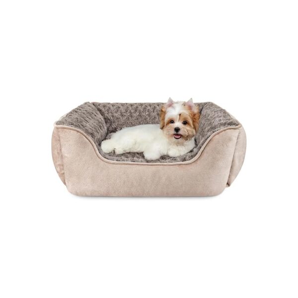 Rectangle Dog Bed for Large Medium Small Dogs Soft Comfortable Non-Slip Bottom