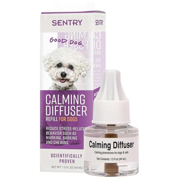 Reduce Stress and Barking in Dogs with Natural Pheromone Diffuser Refill