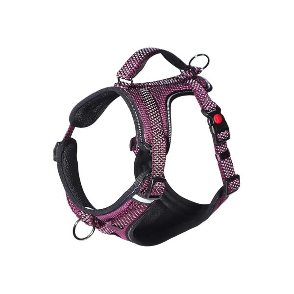 Reflective Dog Harness with Front Clip and Handle for Small Medium Large Dogs