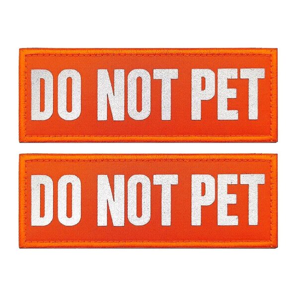 Reflective Dog Patches with Polyester and Nylon Material for Pet Owners