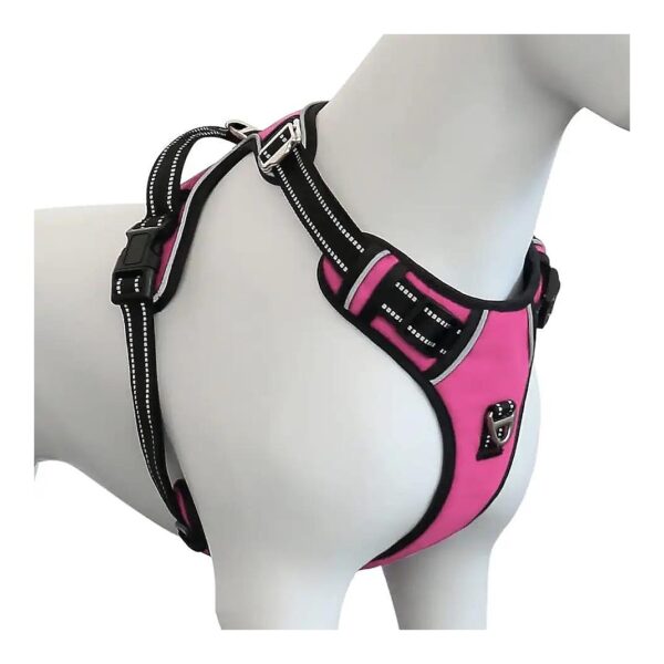 Reflective No-Choke Dog Harness with Easy Control Handle for Small Medium Large Dogs